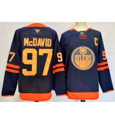 Men Edmonton Oilers 97 Connor McDavid Navy 2024 25 C Patch Stitched Jersey Men Edmonton Oilers 97 Connor McDavid Navy 2024 25 C Patch Stitched Jersey