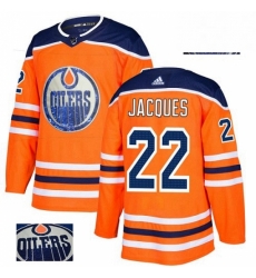 Mens Adidas Edmonton Oilers 22 Jean Francois Jacques Authentic Orange Fashion Gold NHL Jersey Mens Adidas Edmonton Oilers 22 Jean Francois Jacques Authentic Orange Fashion Gold NHL Jersey