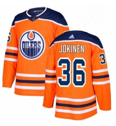 Mens Adidas Edmonton Oilers 36 Jussi Jokinen Authentic Orange Home NHL Jersey Mens Adidas Edmonton Oilers 36 Jussi Jokinen Authentic Orange Home NHL Jersey