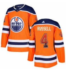 Mens Adidas Edmonton Oilers 4 Kris Russell Authentic Orange Drift Fashion NHL Jersey Mens Adidas Edmonton Oilers 4 Kris Russell Authentic Orange Drift Fashion NHL Jersey