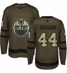 Mens Adidas Edmonton Oilers 44 Zack Kassian Authentic Green Salute to Service NHL Jersey Mens Adidas Edmonton Oilers 44 Zack Kassian Authentic Green Salute to Service NHL Jersey