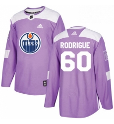 Mens Adidas Edmonton Oilers 60 Olivier Rodrigue Authentic Purple Fights Cancer Practice NHL Jersey Mens Adidas Edmonton Oilers 60 Olivier Rodrigue Authentic Purple Fights Cancer Practice NHL Jersey