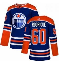 Mens Adidas Edmonton Oilers 60 Olivier Rodrigue Premier Royal Blue Alternate NHL Jersey Mens Adidas Edmonton Oilers 60 Olivier Rodrigue Premier Royal Blue Alternate NHL Jersey