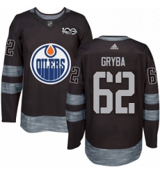 Mens Adidas Edmonton Oilers 62 Eric Gryba Authentic Black 1917 2017 100th Anniversary NHL Jersey Mens Adidas Edmonton Oilers 62 Eric Gryba Authentic Black 1917 2017 100th Anniversary NHL Jersey