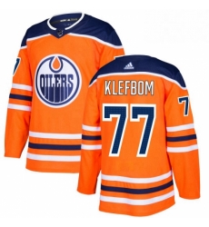 Mens Adidas Edmonton Oilers 77 Oscar Klefbom Authentic Orange Home NHL Jersey Mens Adidas Edmonton Oilers 77 Oscar Klefbom Authentic Orange Home NHL Jersey