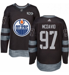 Mens Adidas Edmonton Oilers 97 Connor McDavid Authentic Black 1917 2017 100th Anniversary NHL Jersey Mens Adidas Edmonton Oilers 97 Connor McDavid Authentic Black 1917 2017 100th Anniversary NHL Jersey