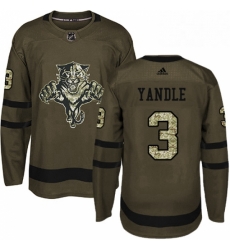 Mens Adidas Florida Panthers 3 Keith Yandle Authentic Green Salute to Service NHL Jersey Mens Adidas Florida Panthers 3 Keith Yandle Authentic Green Salute to Service NHL Jersey