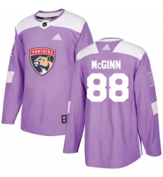 Mens Adidas Florida Panthers 88 Jamie McGinn Authentic Purple Fights Cancer Practice NHL Jersey Mens Adidas Florida Panthers 88 Jamie McGinn Authentic Purple Fights Cancer Practice NHL Jersey