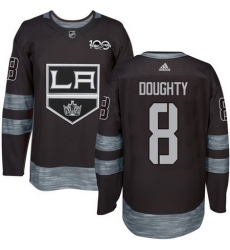 Kings #8 Drew Doughty Black 1917 2017 100th Anniversary Stitched NHL Jersey Kings #8 Drew Doughty Black 1917 2017 100th Anniversary Stitched NHL Jersey