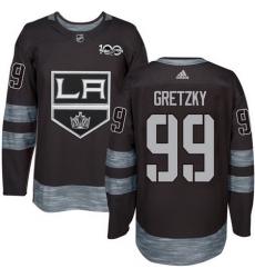 Kings #99 Wayne Gretzky Black 1917 2017 100th Anniversary Stitched NHL Jersey Kings #99 Wayne Gretzky Black 1917 2017 100th Anniversary Stitched NHL Jersey