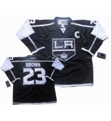Los Angeles Kings #23 Dustin Brown Black Jersey Los Angeles Kings #23 Dustin Brown Black Jersey