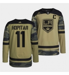 Men Los Angeles Kings 11 Anze Kopitar 2022 Camo Military Appreciation Night Stitched jersey Men Los Angeles Kings 11 Anze Kopitar 2022 Camo Military Appreciation Night Stitched jersey