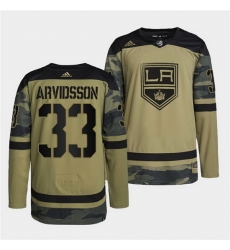 Men Los Angeles Kings 33 Viktor Arvidsson 2022 Camo Military Appreciation Night Stitched jersey Men Los Angeles Kings 33 Viktor Arvidsson 2022 Camo Military Appreciation Night Stitched jersey