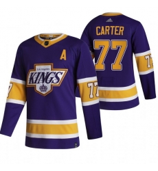 Men Los Angeles Kings 77 Jeff Carter Black Adidas 2020 21 Reverse Retro Alternate NHL Jersey Men Los Angeles Kings 77 Jeff Carter Black Adidas 2020 21 Reverse Retro Alternate NHL Jersey