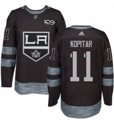 Mens Adidas Los Angeles Kings 11 Anze Kopitar Premier Black 1917 2017 100th Anniversary NHL Jersey Mens Adidas Los Angeles Kings 11 Anze Kopitar Premier Black 1917 2017 100th Anniversary NHL Jersey