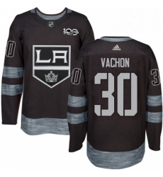 Mens Adidas Los Angeles Kings 30 Rogie Vachon Authentic Black 1917 2017 100th Anniversary NHL Jersey Mens Adidas Los Angeles Kings 30 Rogie Vachon Authentic Black 1917 2017 100th Anniversary NHL Jersey