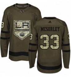 Mens Adidas Los Angeles Kings 33 Marty Mcsorley Authentic Green Salute to Service NHL Jersey Mens Adidas Los Angeles Kings 33 Marty Mcsorley Authentic Green Salute to Service NHL Jersey