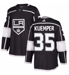 Mens Adidas Los Angeles Kings 35 Darcy Kuemper Authentic Black Home NHL Jersey Mens Adidas Los Angeles Kings 35 Darcy Kuemper Authentic Black Home NHL Jersey