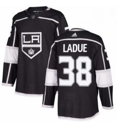Mens Adidas Los Angeles Kings 38 Paul LaDue Premier Black Home NHL Jersey Mens Adidas Los Angeles Kings 38 Paul LaDue Premier Black Home NHL Jersey