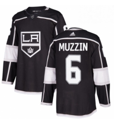 Mens Adidas Los Angeles Kings 6 Jake Muzzin Premier Black Home NHL Jersey Mens Adidas Los Angeles Kings 6 Jake Muzzin Premier Black Home NHL Jersey