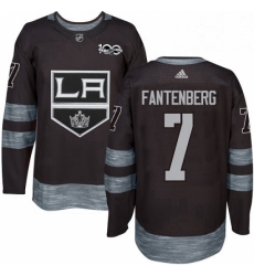 Mens Adidas Los Angeles Kings 7 Oscar Fantenberg Premier Black 1917 2017 100th Anniversary NHL Jersey Mens Adidas Los Angeles Kings 7 Oscar Fantenberg Premier Black 1917 2017 100th Anniversary NHL Jersey