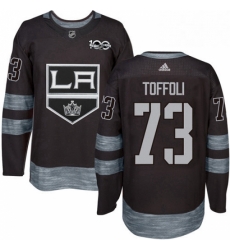 Mens Adidas Los Angeles Kings 73 Tyler Toffoli Authentic Black 1917 2017 100th Anniversary NHL Jersey Mens Adidas Los Angeles Kings 73 Tyler Toffoli Authentic Black 1917 2017 100th Anniversary NHL Jersey