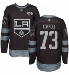 Mens Adidas Los Angeles Kings 73 Tyler Toffoli Premier Black 1917 2017 100th Anniversary NHL Jersey Mens Adidas Los Angeles Kings 73 Tyler Toffoli Premier Black 1917 2017 100th Anniversary NHL Jersey