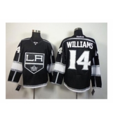 NHL Jerseys Los Angeles Kings #14 Williams Black NHL Jerseys Los Angeles Kings #14 Williams Black