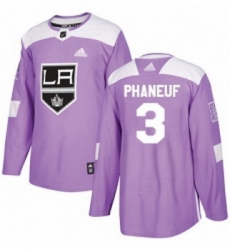 Youth Adidas Los Angeles Kings 3 Dion Phaneuf Authentic Purple Fights Cancer Practice NHL Jersey Youth Adidas Los Angeles Kings 3 Dion Phaneuf Authentic Purple Fights Cancer Practice NHL Jersey