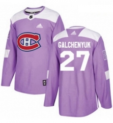 Youth Adidas Montreal Canadiens 27 Alex Galchenyuk Authentic Purple Fights Cancer Practice NHL Jersey Youth Adidas Montreal Canadiens 27 Alex Galchenyuk Authentic Purple Fights Cancer Practice NHL Jersey