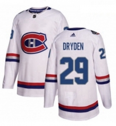 Youth Adidas Montreal Canadiens 29 Ken Dryden Authentic White 2017 100 Classic NHL Jersey Youth Adidas Montreal Canadiens 29 Ken Dryden Authentic White 2017 100 Classic NHL Jersey