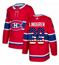 Youth Adidas Montreal Canadiens 39 Charlie Lindgren Authentic Red USA Flag Fashion NHL Jersey Youth Adidas Montreal Canadiens 39 Charlie Lindgren Authentic Red USA Flag Fashion NHL Jersey