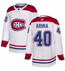 Youth Adidas Montreal Canadiens 40 Joel Armia Authentic White Away NHL Jersey Youth Adidas Montreal Canadiens 40 Joel Armia Authentic White Away NHL Jersey