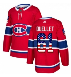 Youth Adidas Montreal Canadiens 61 Xavier Ouellet Authentic Red USA Flag Fashion NHL Jersey Youth Adidas Montreal Canadiens 61 Xavier Ouellet Authentic Red USA Flag Fashion NHL Jersey