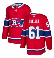 Youth Adidas Montreal Canadiens 61 Xavier Ouellet Premier Red Home NHL Jersey Youth Adidas Montreal Canadiens 61 Xavier Ouellet Premier Red Home NHL Jersey