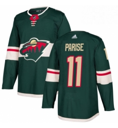 Mens Adidas Minnesota Wild 11 Zach Parise Authentic Green Home NHL Jersey Mens Adidas Minnesota Wild 11 Zach Parise Authentic Green Home NHL Jersey