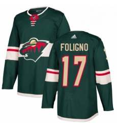 Mens Adidas Minnesota Wild 17 Marcus Foligno Premier Green Home NHL Jersey Mens Adidas Minnesota Wild 17 Marcus Foligno Premier Green Home NHL Jersey