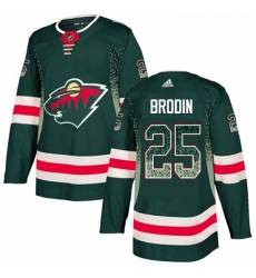 Mens Adidas Minnesota Wild 25 Jonas Brodin Authentic Green Drift Fashion NHL Jersey Mens Adidas Minnesota Wild 25 Jonas Brodin Authentic Green Drift Fashion NHL Jersey