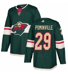 Mens Adidas Minnesota Wild 29 Jason Pominville Green Home Authentic Stitched NHL Jersey Mens Adidas Minnesota Wild 29 Jason Pominville Green Home Authentic Stitched NHL Jersey