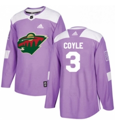 Mens Adidas Minnesota Wild 3 Charlie Coyle Authentic Purple Fights Cancer Practice NHL Jersey Mens Adidas Minnesota Wild 3 Charlie Coyle Authentic Purple Fights Cancer Practice NHL Jersey