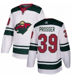 Mens Adidas Minnesota Wild 39 Nate Prosser Authentic White Away NHL Jersey Mens Adidas Minnesota Wild 39 Nate Prosser Authentic White Away NHL Jersey