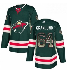 Mens Adidas Minnesota Wild 64 Mikael Granlund Authentic Green Drift Fashion NHL Jersey Mens Adidas Minnesota Wild 64 Mikael Granlund Authentic Green Drift Fashion NHL Jersey