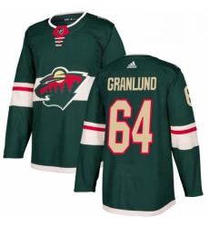 Mens Adidas Minnesota Wild 64 Mikael Granlund Premier Green Home NHL Jersey Mens Adidas Minnesota Wild 64 Mikael Granlund Premier Green Home NHL Jersey