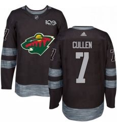 Mens Adidas Minnesota Wild 7 Matt Cullen Premier Black 1917 2017 100th Anniversary NHL Jersey Mens Adidas Minnesota Wild 7 Matt Cullen Premier Black 1917 2017 100th Anniversary NHL Jersey