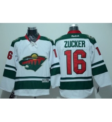 Minnesota Wild #16 Jason Zucker White Stitched NHL Jersey Minnesota Wild #16 Jason Zucker White Stitched NHL Jersey