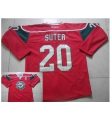 Minnesota Wild #20 Ryan Suter Red Stitched NHL Jersey Minnesota Wild #20 Ryan Suter Red Stitched NHL Jersey