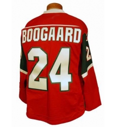 Minnesota Wild 24# BOOGAARD RED Minnesota Wild 24# BOOGAARD RED