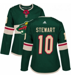 Womens Adidas Minnesota Wild 10 Chris Stewart Premier Green Home NHL Jersey Womens Adidas Minnesota Wild 10 Chris Stewart Premier Green Home NHL Jersey