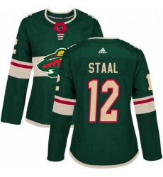 Womens Adidas Minnesota Wild 12 Eric Staal Authentic Green Home NHL Jersey Womens Adidas Minnesota Wild 12 Eric Staal Authentic Green Home NHL Jersey