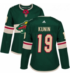 Womens Adidas Minnesota Wild 19 Luke Kunin Premier Green Home NHL Jersey Womens Adidas Minnesota Wild 19 Luke Kunin Premier Green Home NHL Jersey